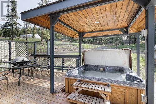 5093 Salmon River Rd Road, Armstrong, BC - Outdoor With Deck Patio Veranda With Exterior