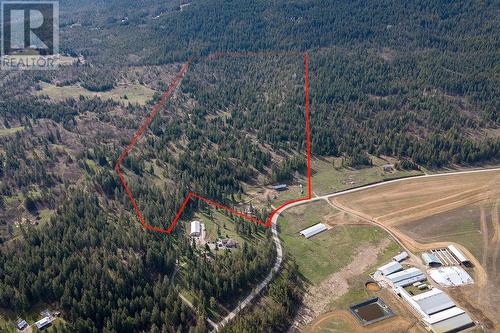 5093 Salmon River Rd Road, Armstrong, BC -  With View