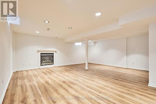 854 Baylawn Drive, Pickering, ON - Indoor Photo Showing Living Room With Fireplace