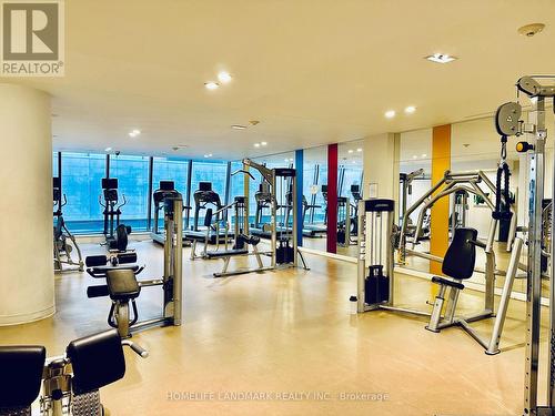 #3606 -832 Bay St, Toronto, ON - Indoor Photo Showing Gym Room
