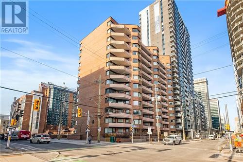 151 Bay Street Unit#204, Ottawa, ON - Outdoor With Balcony With Facade