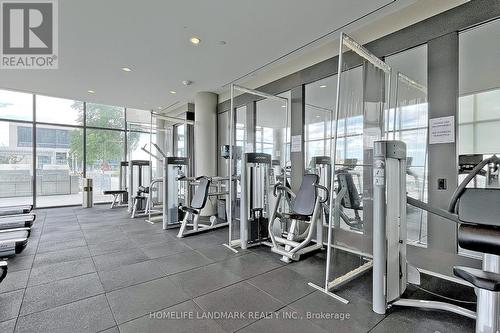 #3211 -16 Bonnycastle St, Toronto, ON - Indoor Photo Showing Gym Room