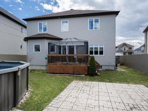 Cour - 4955 Rue Cherrier, Laval (Chomedey), QC - Outdoor With Above Ground Pool