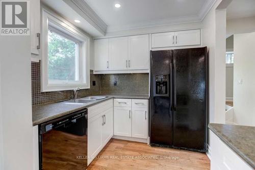 10 Joseph St, Mississauga, ON - Indoor Photo Showing Kitchen With Double Sink