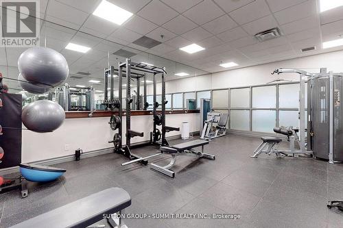 #1203 -335 Rathburn Rd W, Mississauga, ON - Indoor Photo Showing Gym Room