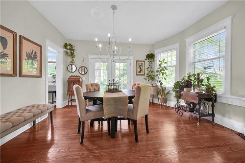 32 Inverness Avenue W, Hamilton, ON - Indoor Photo Showing Dining Room
