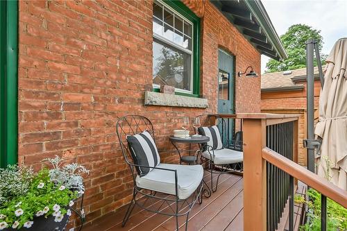 32 Inverness Avenue W, Hamilton, ON - Outdoor With Deck Patio Veranda With Exterior