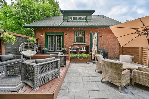 32 Inverness Avenue W, Hamilton, ON - Outdoor With Deck Patio Veranda With Exterior