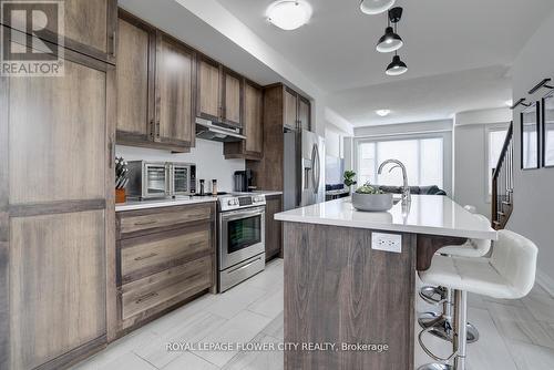 36 Briar Crt, Halton Hills, ON - Indoor Photo Showing Kitchen With Upgraded Kitchen