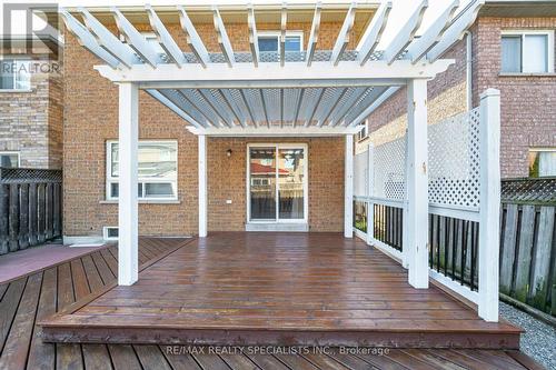 28 Slessor Lane, Brampton, ON - Outdoor With Deck Patio Veranda With Exterior