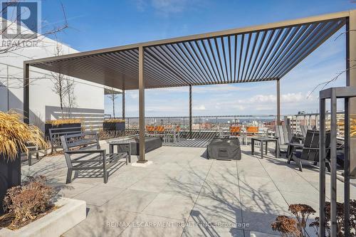 #714 -212 King William St, Hamilton, ON - Outdoor With Deck Patio Veranda With View With Exterior