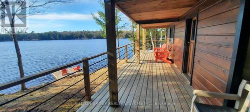 397 Healey Lake Water, The Archipelago, ON - Outdoor With Body Of Water With Deck Patio Veranda With Exterior