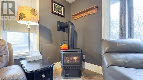 201 2Nd Avenue, Chesley, ON - Indoor With Fireplace