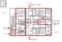 1st Floor Layout, 2 Bedroom Units (Units 29A & 31A), 1 Bedroom Unit (29B), Laundry (Shared). - 
