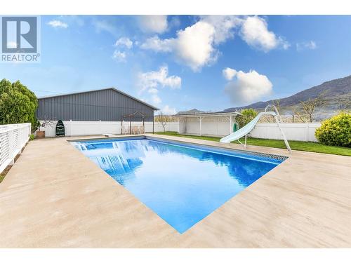 9806 Highway 97, Osoyoos, BC - Outdoor With In Ground Pool With Backyard