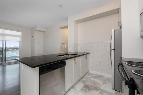 2490 Old Bronte Road|Unit #308, Oakville, ON - Indoor Photo Showing Kitchen With Double Sink