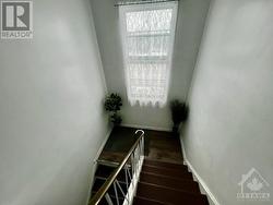 stairway with large window - 