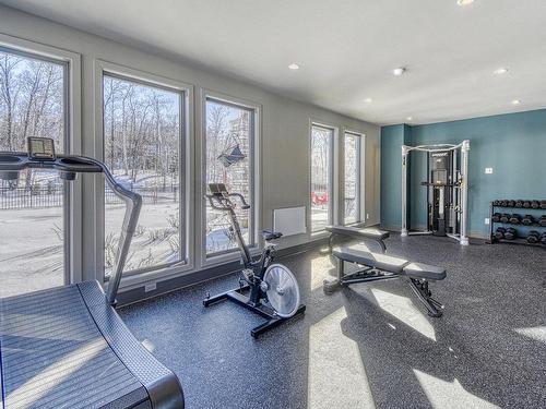 Salle d'exercice - 201-3005 Allée Du Valais, Mont-Tremblant, QC - Indoor Photo Showing Gym Room