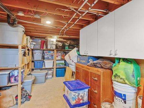 Storage - 200 Ch. De La Rivière-Des-Fèves N., Sainte-Martine, QC - Indoor Photo Showing Basement