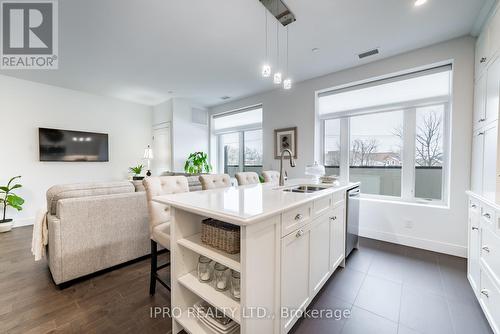 207 - 135 Orr Street, Cobourg, ON - Indoor Photo Showing Kitchen With Double Sink