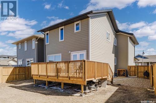 114 Mcbeth Crescent, Saskatoon, SK - Outdoor With Deck Patio Veranda With Exterior