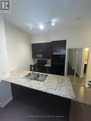 #314 -4070 Confederation Pkwy E, Mississauga, ON - Indoor Photo Showing Kitchen With Double Sink
