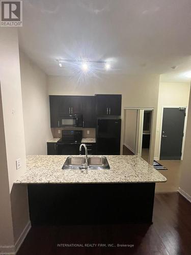 #314 -4070 Confederation Pkwy E, Mississauga, ON - Indoor Photo Showing Kitchen With Double Sink With Upgraded Kitchen
