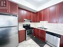 #405 -5170 Winston Churchill Blvd, Mississauga, ON  - Indoor Photo Showing Kitchen With Stainless Steel Kitchen With Double Sink 