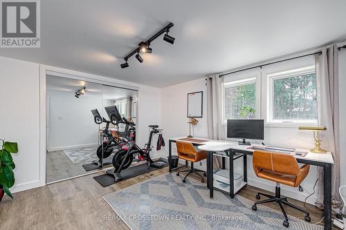 1399 Gill Road, Springwater, ON - Indoor Photo Showing Gym Room
