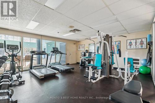 407 - 65 Ellen Street, Barrie, ON - Indoor Photo Showing Gym Room