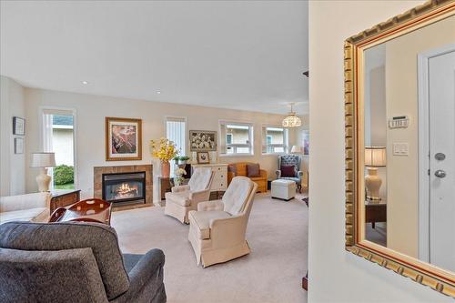 7116 Wright Way, Trail, BC - Indoor Photo Showing Living Room With Fireplace
