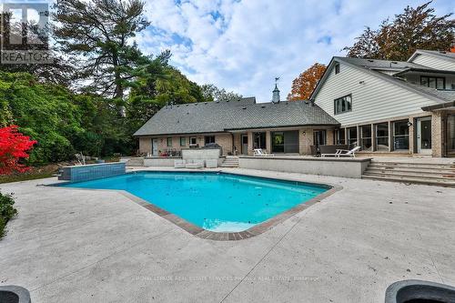 500 Comanche Rd, Mississauga, ON - Outdoor With In Ground Pool