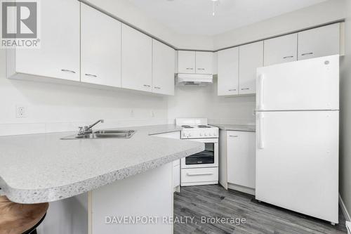 77 Lancaster St W, Kitchener, ON - Indoor Photo Showing Kitchen With Double Sink
