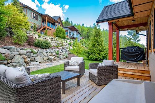 922 Redstone Drive, Rossland, BC - Outdoor With Deck Patio Veranda With Exterior