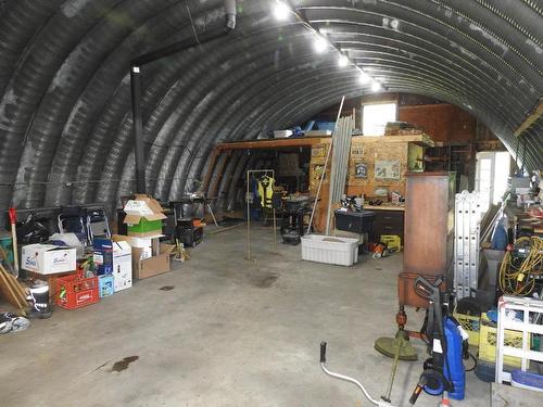 3745 Highway 97A, Armstrong, BC - Indoor Photo Showing Garage