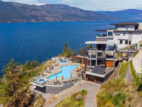 9862 Beacon Hill Drive, Lake Country, BC - Outdoor With Body Of Water With In Ground Pool With View