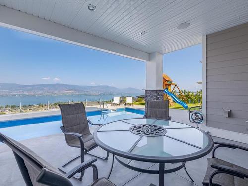 5590 Trestle Ridge Court, Kelowna, BC - Outdoor With In Ground Pool With Deck Patio Veranda With Exterior