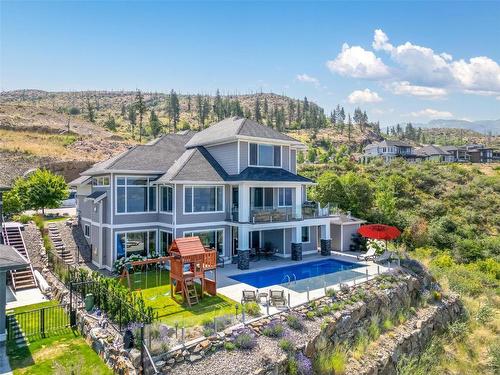 5590 Trestle Ridge Court, Kelowna, BC - Outdoor With In Ground Pool