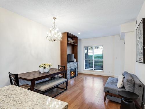 105-1400 Lynburne Pl, Langford, BC - Indoor With Fireplace