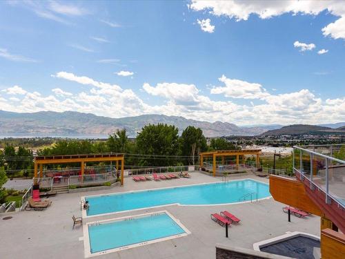 410-3220 Skyview Lane, West Kelowna, BC - Outdoor With In Ground Pool With View