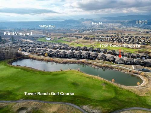 1769 Tower Ranch Drive, Kelowna, BC - Outdoor With Body Of Water With View