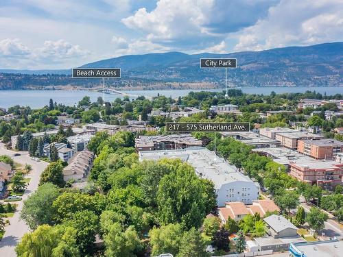 217-575 Sutherland Avenue, Kelowna, BC - Outdoor With Body Of Water With View