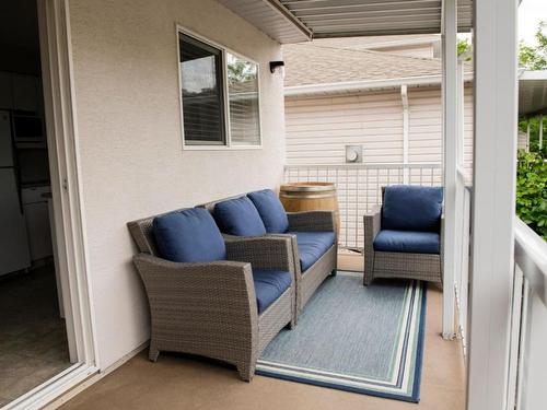 102-394 Vancouver Avenue, Penticton, BC - Outdoor With Deck Patio Veranda With Exterior