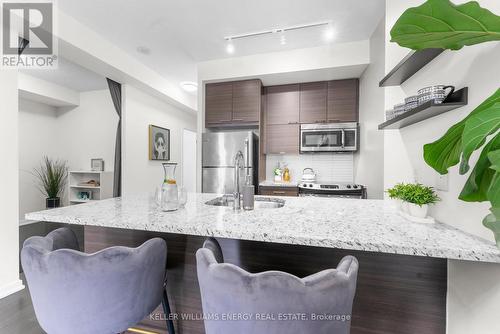 #511 -66 Forest Manor Rd, Toronto, ON - Indoor Photo Showing Kitchen With Stainless Steel Kitchen With Upgraded Kitchen