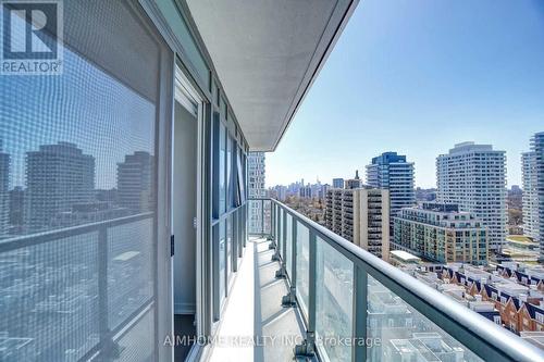 2908 - 125 Redpath Avenue, Toronto, ON - Outdoor With Balcony With View