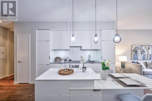 #220 -5 St Joseph St, Toronto, ON - Indoor Photo Showing Kitchen With Upgraded Kitchen