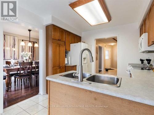 Upper - 58 Bonnycastle Drive, Clarington, ON - Indoor Photo Showing Kitchen With Double Sink