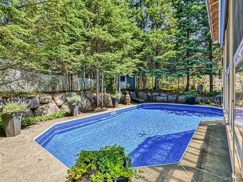 Pool - 2352Z Rue De L'Église, Val-David, QC - Outdoor With In Ground Pool With Backyard