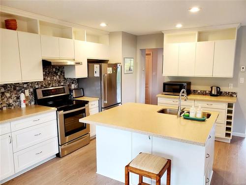 3700 Arbutus Dr North, Cobble Hill, BC - Indoor Photo Showing Kitchen