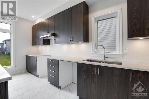 404 Barrett Farm Drive, Ottawa, ON - Indoor Photo Showing Kitchen With Double Sink With Upgraded Kitchen